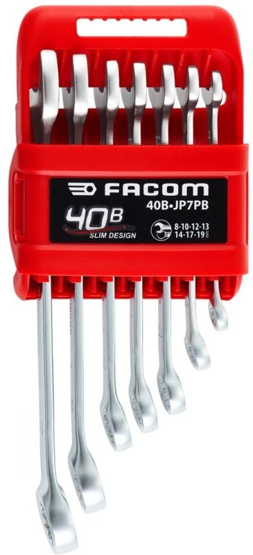 FACOM Ring- und Maulschlüsselset SLIM 7-tlg.