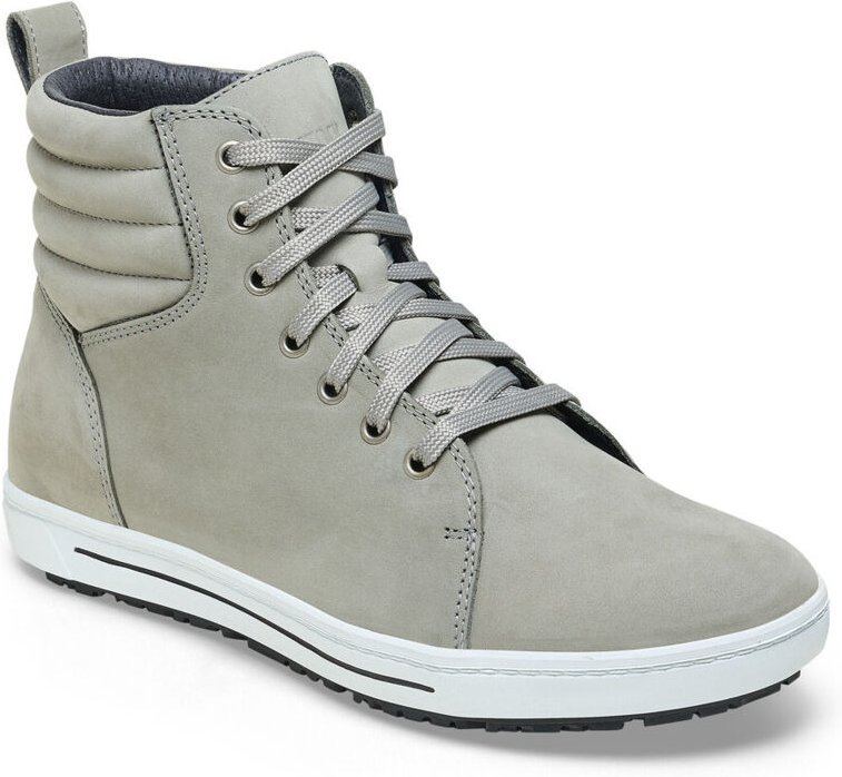 Berufsschuh QO700 Größe 46 W. Normal grau wasserabweisendes Nubuk-Leder O2