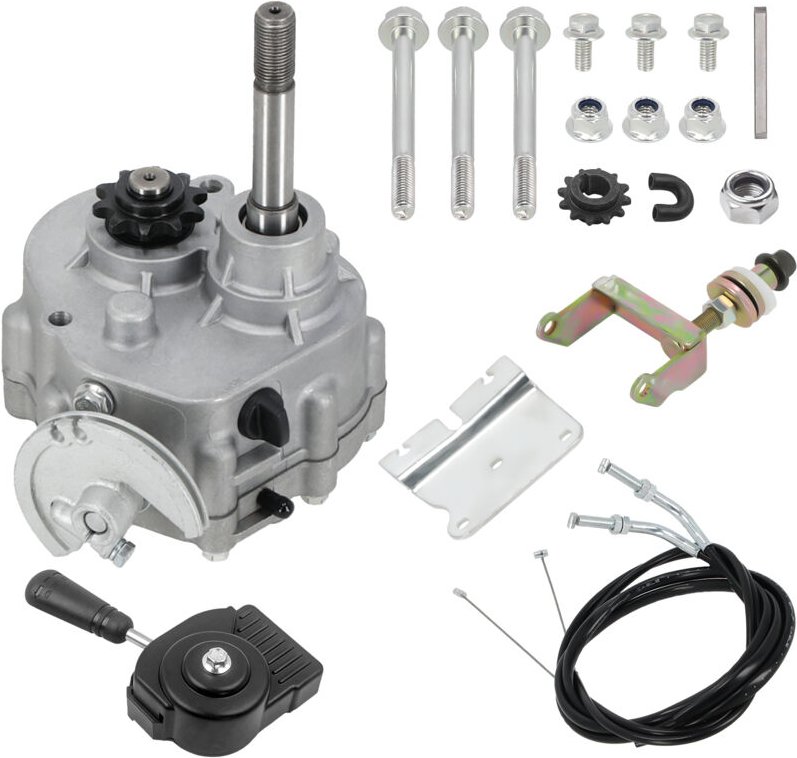 BFO - Go Kart Vorwärts Rückwärtsgetriebe for 2-14PS Motor 4 Takt 10T&12T TAV30 Kart