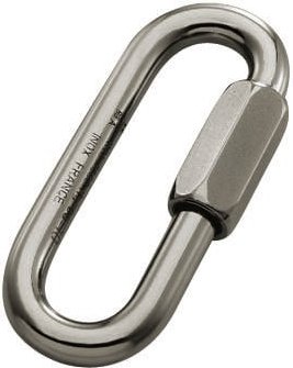 Schnellglied g.o. Durchm. 8 mm Edelstahl Bruch 4900 kg Levac 5191FI