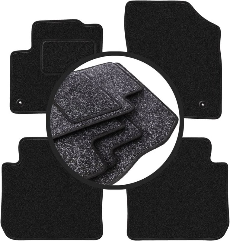 ANTHRA Autofußmatten für: Citroen C3 Picasso Minivan (2008-2017)