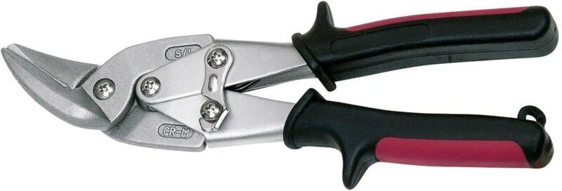 Figuren- und Durchlaufschere links