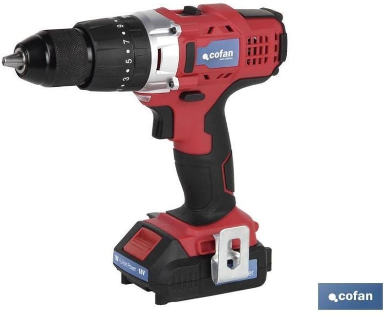 Li-Ion-Akku-Bohrhammer 18 V, 1300 U/min