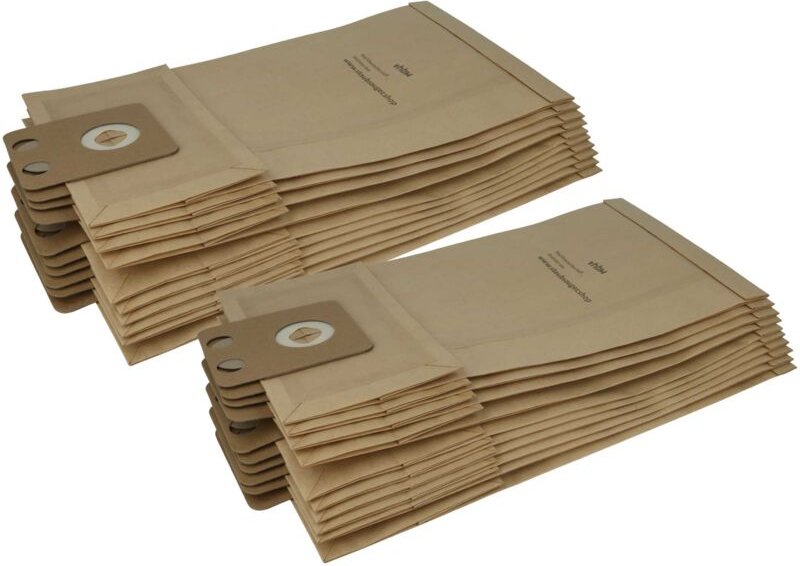 20x Staubsaugerbeutel Ersatz für Nilfisk 1408618000 für Staubsauger - Papier, braun - Vhbw