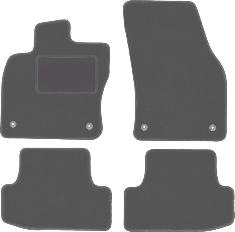 Graphit-Fußmatten für: Audi Q2 Crossover (2016-)