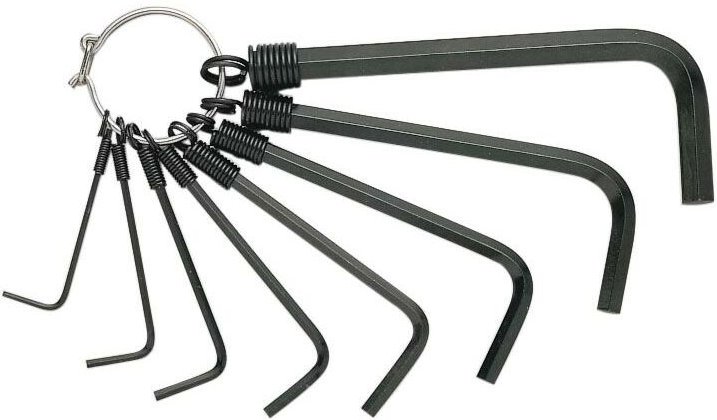 Bost - Schlüsselsatz am Ring - 8 Sechskantschlüssel - 866056