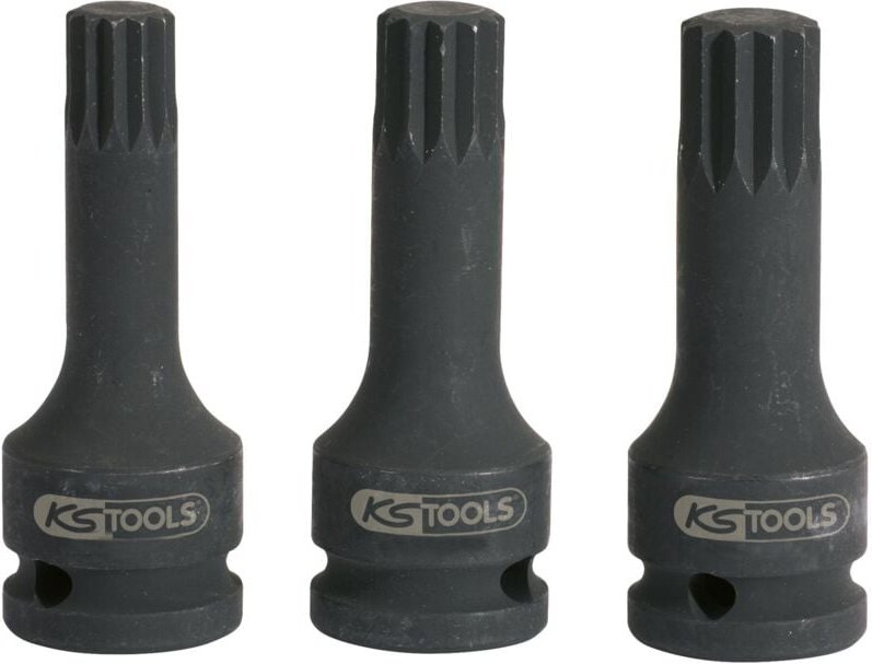 1/2' Kraft-Bit-Stecknuss XZN,lang,M16