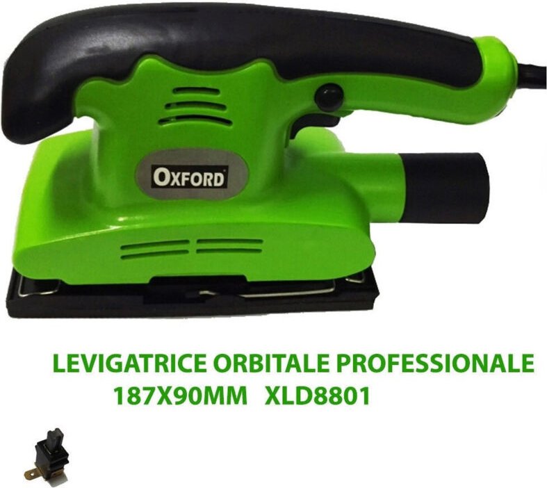Trade Shop - EXZENTERSCHLEIFER 150W 187x90 MM MIT STAUBABSAUGANSCHLUSS XLD8801 -