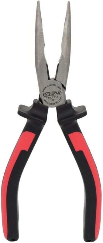 Ks Tools ergotorque Flachrundzange, gebogen, 210mm - 115.1019