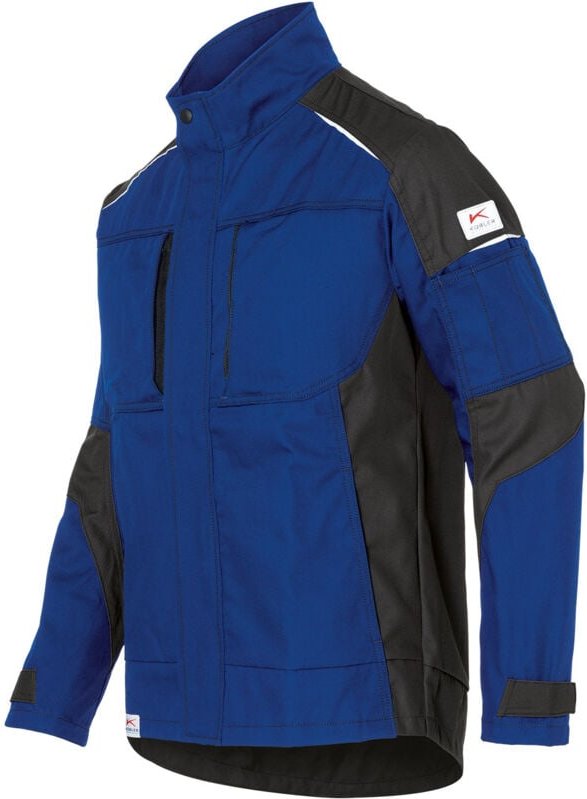 Kübler Jacke activiq cotton+ kbl.blau/schwarz Gr. 4XL