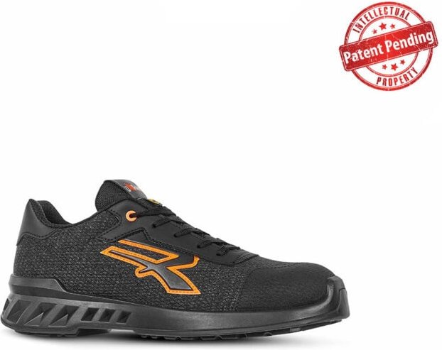 Sicherheitsschuhe niedrig BRADLEY S1P SRC ESD - Schwarz/Orange 36