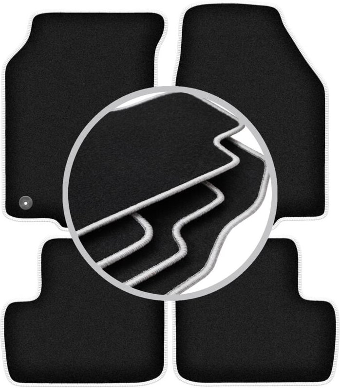 CARLUX-SILVER Autofußmatten für: Rover 200 Fließheck (2000-2005)