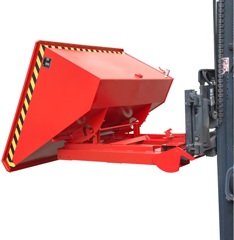 Bauer Spänebehälter S4A 600, lackiert, Lichtblau