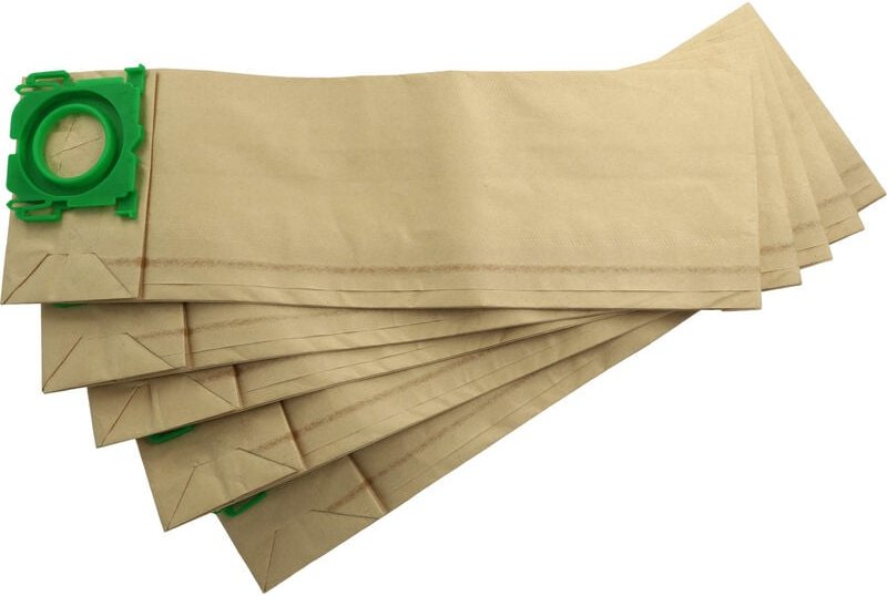 5x Staubsaugerbeutel kompatibel mit Sebo Airbelt K1, K1 eco 1200, K1 eco 700, K1 Family Staubsauger - Papier, 41,1cm x 1...