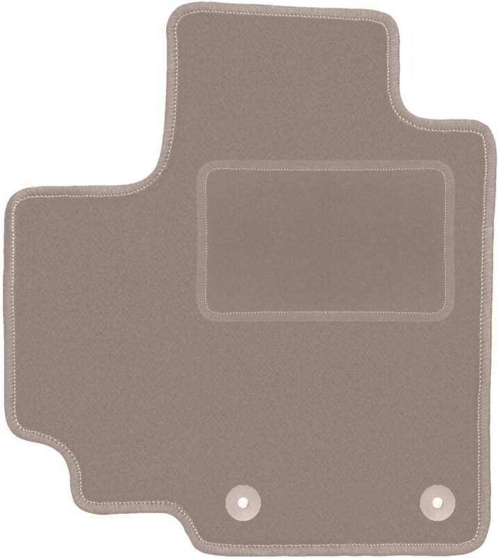 Beige Fahrermatte für: Suzuki Celerio Fließheck (2014-)