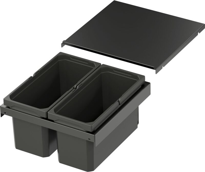 Vauth-sagel - vs envi Flex XS-216 Abfalltrennsystem kb 450 mm 2 x 10 Liter Lava