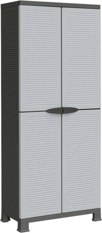 Kunststoffschrank 68x39x171,5 cm Vidaxl