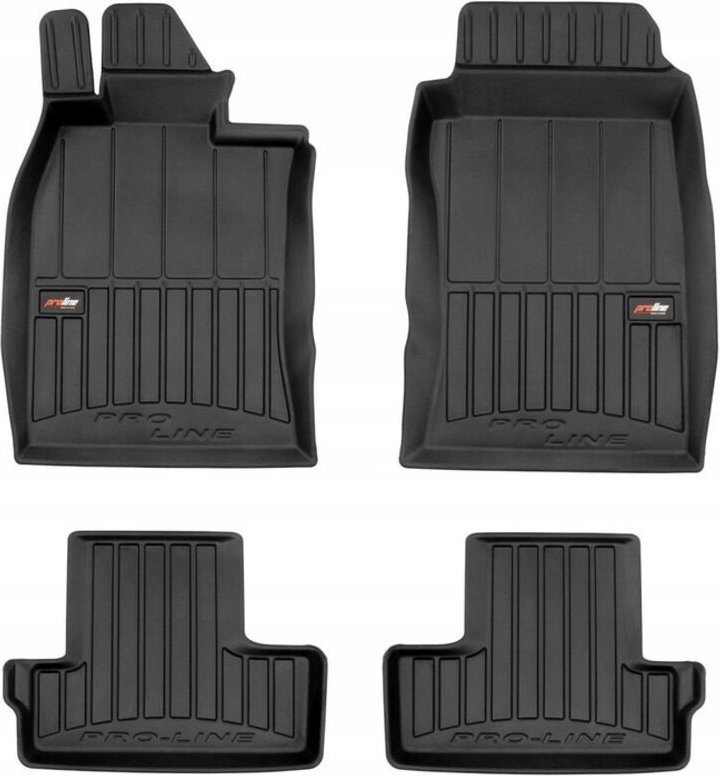 Gummimatten und Fußmatten Mini One R50 R53 2001-2006 3D Mulde