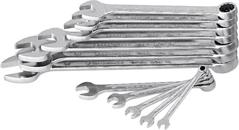 Ring-Maulschlüssel-Satz, 9-teilig - Stahlwille