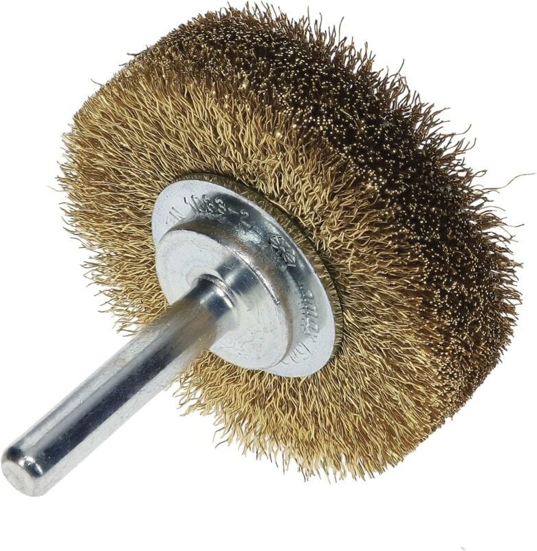 Osborn - Drahtbürste für Bohrmaschine ø 50x17mm Drahtbürstenaufsatz für schwer zugängliche Stellen Rundbürste mit Schaft...