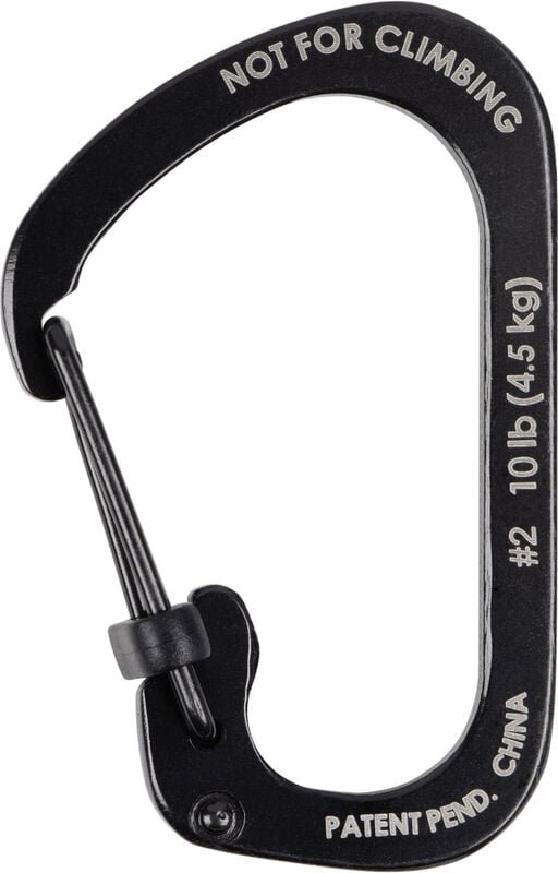 NITE Ize CSL2-01-R6 Karabiner SlideLock Gr. 2 44 mm x 29 mm x 2.5 mm 1 St.