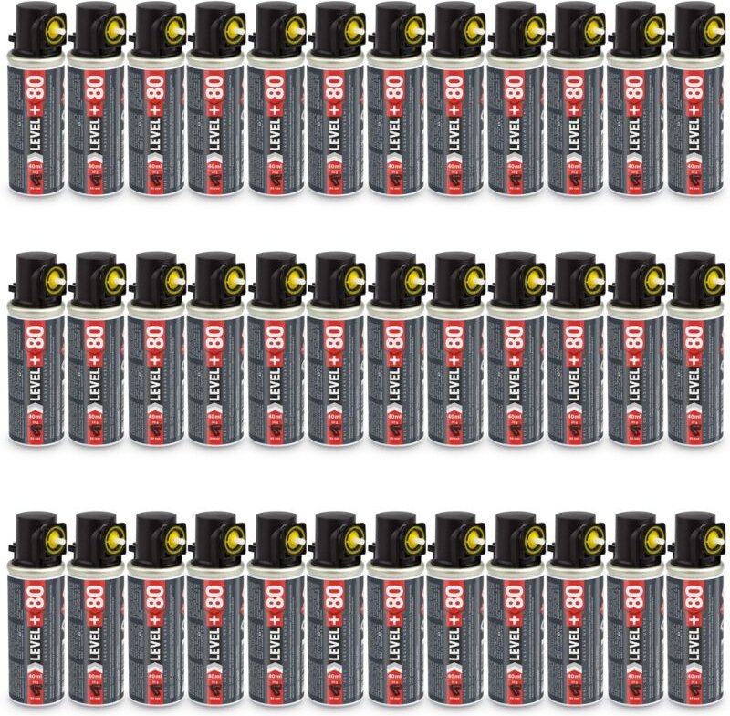 Level+ Gaskartusche 80mm 40ml Fuel Cell Ersatzgas für Stiftnagler L+80 - 36 St.