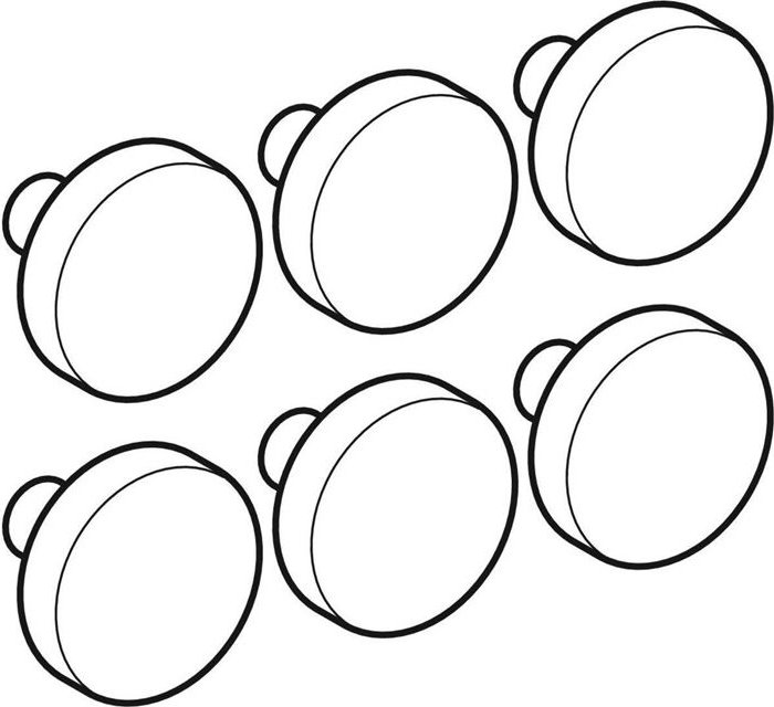 Geberit - 598146000 Sitzdeckelpuffer passend zu 575800, 574510