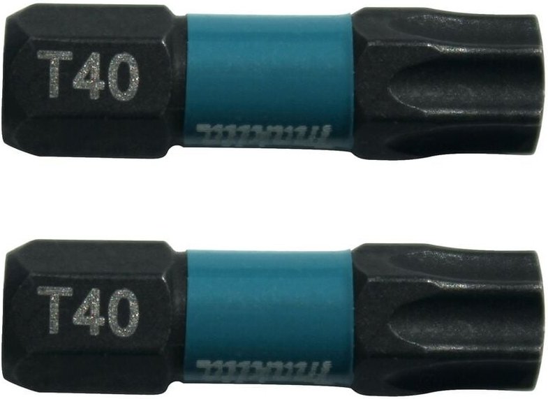 Bit T40x25 mm Impact Black 2 St. - B-63703 - Makita