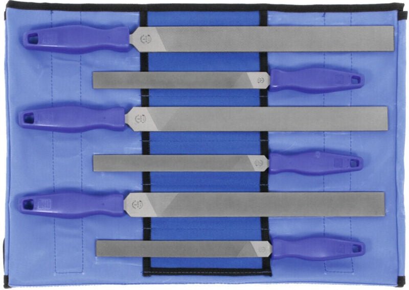 DICK Flachfeilen-Satz 6-teilig in Rolltasche