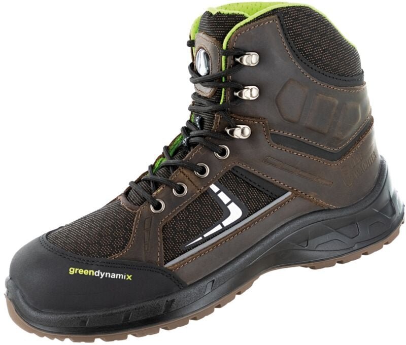 Leibwächter - Sicherheitsstiefel Bremen L6315 S3 Gr. 38 schwarz/braun