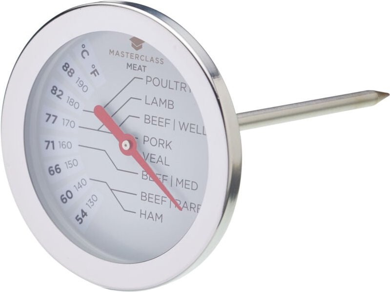 KitchenCraft - MasterClass Fleischthermometer de, Silber