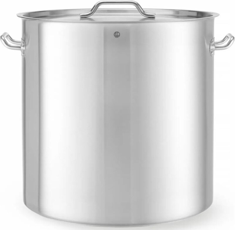 Hendi - Kochtopf - mit Deckel, Budget Line, 98L, ⌀500x(H)500mm