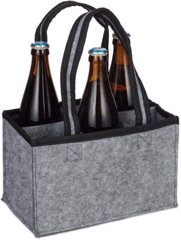 Thumbnail - 6x felt bottle carrier