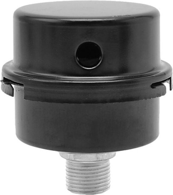 Shining House - Luftfilter-Schalldämpfer, 3/8-Zoll-Gewinde, 16 mm, Schalldämpfer, Filterteile für Luftkompressor, schwar...