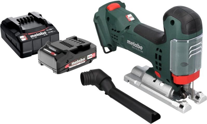 Metabo STA 18 LTX 100 Akku Stichsäge 18 V 100 mm Brushless + 1x Akku 2,0 Ah + Ladegerät