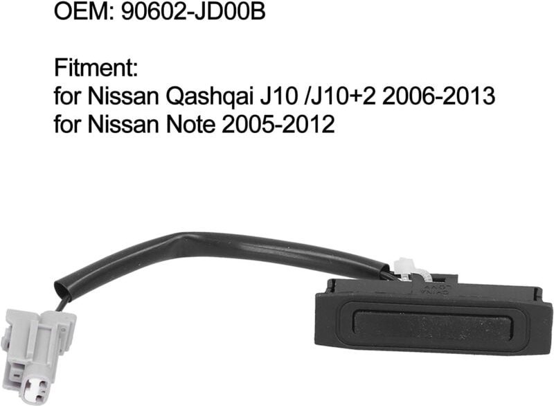 Rosvola - Ej.Life Heckklappen-Entriegelungsschalter, Kofferraum-Entriegelungstaste, Ersatz-Heckklappen-Öffnungsschalter ...