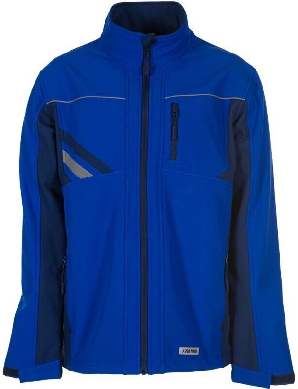 Softshelljacke Highline kornblumenblau/marine/zink 5XL