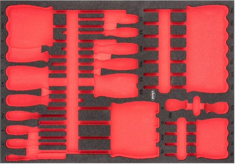 Weichschaum-Einlage, leer, Art.Nr. V6813-L - Vigor