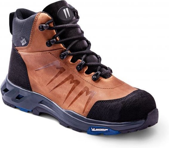 Gaston Mille - Hohe Schuhe Top Addict Brown Michelin S3 T.43 - ADHM343