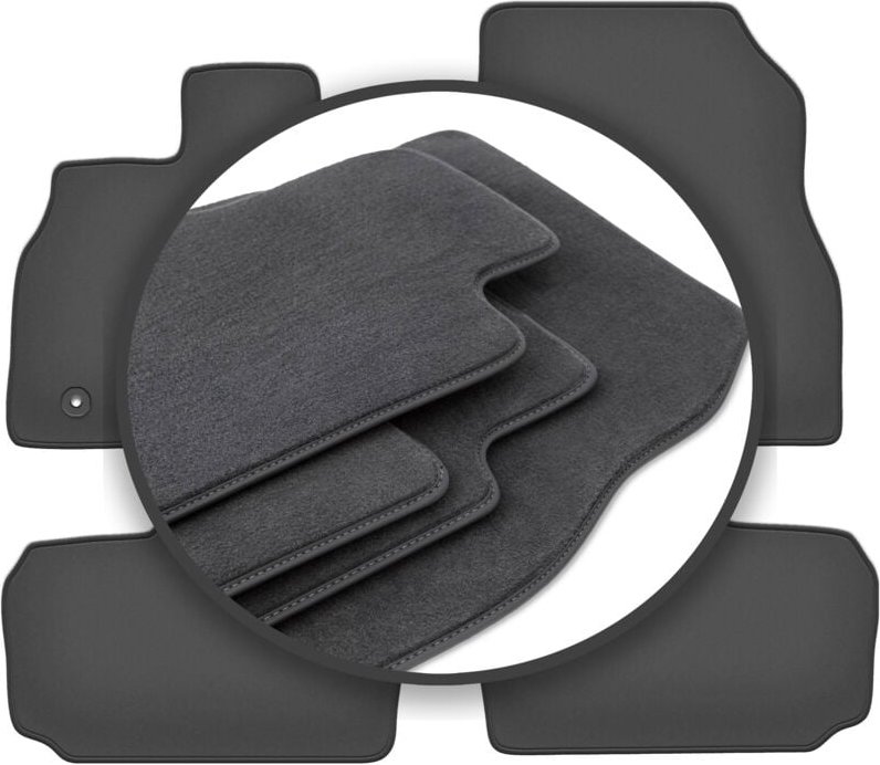 Premium-Fußmatten für: Nissan Leaf I Schrägheck (2010-2017)