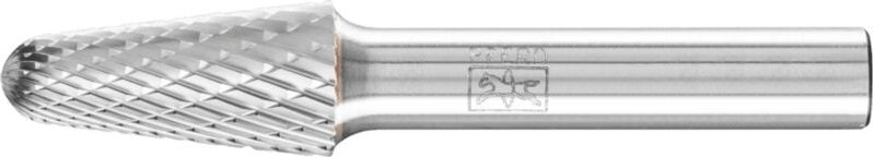 PFERD TOOLS Hartmetall Hochleistungsfrässtift TOUGH Rundkegel KEL Ø 12x25 mm Schaft-Ø 8 mm schlagfest