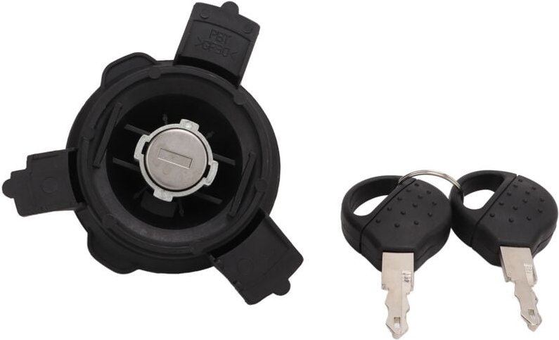 SUNXURY 1pc Kraftstoffsystem Verschlusskappe Tankschloss Ersatz 1508H2 für Peugeot 206 207