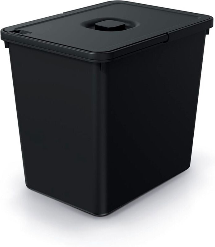 SYSTEMA BASICA NKS23W Abfalleimer - schwarz Recycling