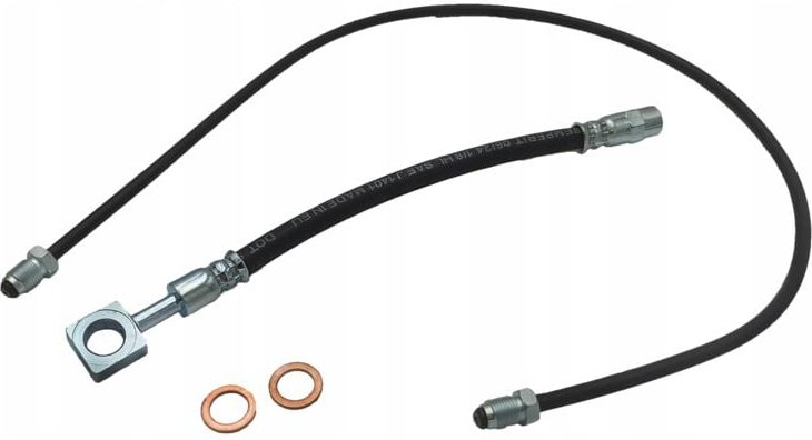 Bremsschlauch Bremssattel hinten - Stahl A3 - Octavia - Leon - VW Golf 4