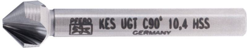 PFERD HSS Kegel-und Entgratsenker UGT 90° Ø 10,4 mm Schaft-Ø 6 mm DIN 335 C mit Ungleichteilung