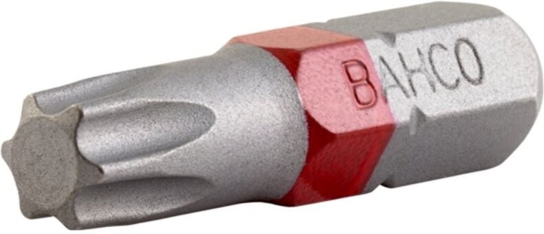 Bahco 1/4 Bits konisch, für TORX-Schrauben 25 mm - T25, Farbkodierung