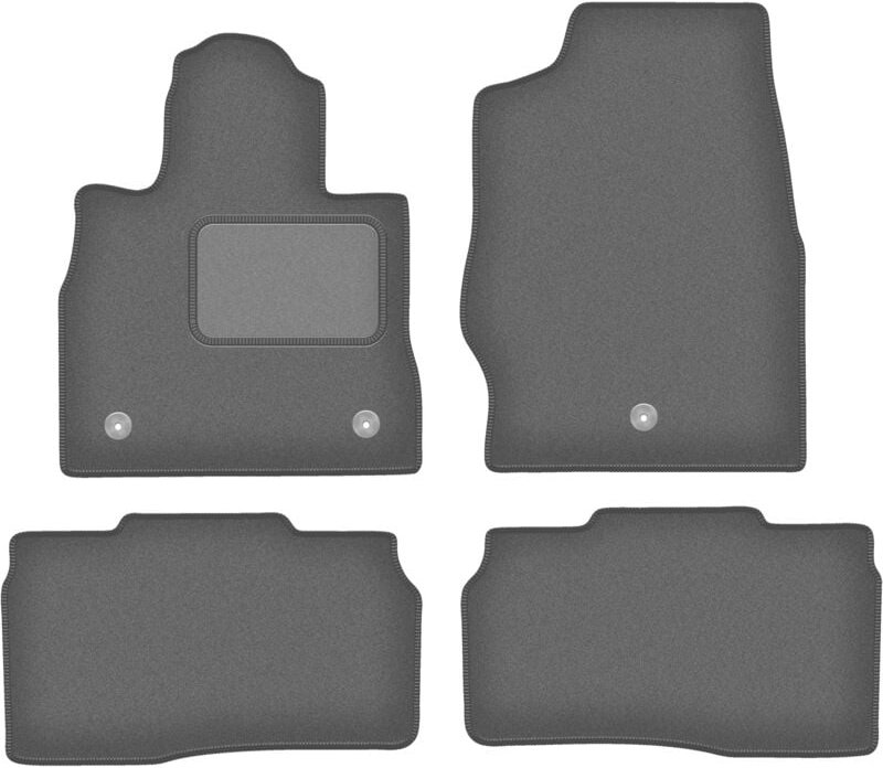 Graphit-Fußmatten für: Ford Explorer MK6 ST-Line Pickup (2019-)