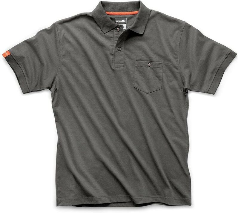 Polohemd "Eco Worker", anthrazit Größe xxxl