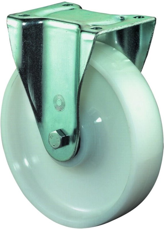 Thumbnail - BS Rollen Schwerlastrolle L610.B15.125 Bockrolle, Raddurchmesser 125 mm,