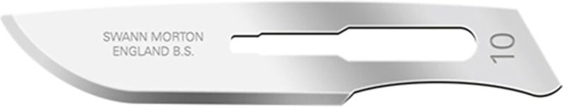 310 SM Skalpellklingen 40 mm Carbon Carbon 100 St.